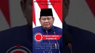 Pidato Presiden RI Prabowo Subianto Menjadi Pemimpin yang Arif dan bijaksana [upl. by Boot]