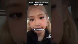 Roses Amazing Works Born natural apt rosé kpop kpopidol [upl. by Randal593]