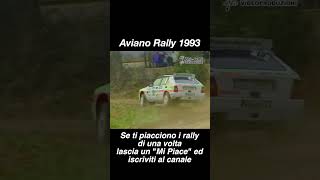 Aviano Rally 1993 Short 8 classicrally automobile rallycar [upl. by Viquelia]