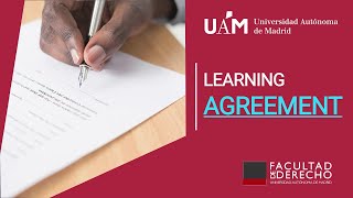 ¿Qué es un learning agreement [upl. by Cope]