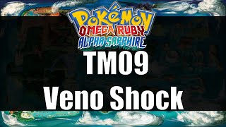 Pokemon Omega Ruby amp Alpha Sapphire  Where to get TM09 Venoshock [upl. by Remot]