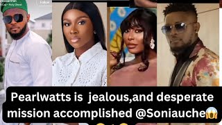 pearl is jealous ofsoniauche  mission accomplished pearlwatts😱😱😳😳😳😳😳👉👉👉celebrity trend viral [upl. by Ylrac]