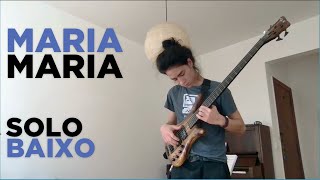 Maria Maria  Milton Nascimento  Solo Baixo [upl. by Peednas]