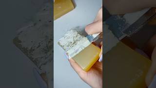 Carving dry glycerin soap glycerinsoap relax asmrsleep [upl. by Jerrilyn]