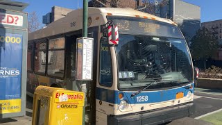 MTA NYCT Bus 2010 Novabus LFSA 1258 on Bx2 to MOTT HAVEN 138 ST VIA CONCOURSE [upl. by Sairacaz]