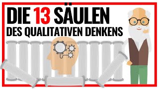 Die 13 Säulen des qualitativen Denkens nach Mayring 🏛️ [upl. by Wesle]