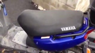 2002 Yamaha Zuma YW50 rebuilt engine and ignitioncharging system [upl. by Krystle]