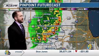 KCRG First Alert Forecast Thursday morning May 23 [upl. by Porta]