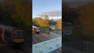 Train at Duffield 111024 MatlockNottingham class 170 next stop Derby [upl. by Novets]