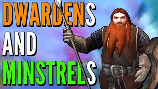 The Dwarden  LOTRO Dwarf Warden Leveling amp Minstrel Testing [upl. by Ebby]