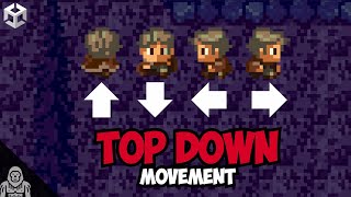 TOP DOWN Movement  Unity Tutorial [upl. by Paco]