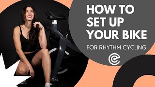 HOW TO SET UP YOUR BIKE  Bike Adjustment Recommendation for Rhythm Cycling [upl. by Nagar451]