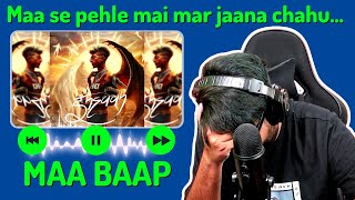 MC STAN Maa Baap ft IKKA Reaction  Maa Baap Reaction  MC Stan Reaction  Insaan Album  AFAIK [upl. by Vernen]