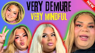 Demure Meaning quotVery demurequot Jools Lebron a TikToker discusses the viral trend quotvery mindfulquot [upl. by Buskirk]