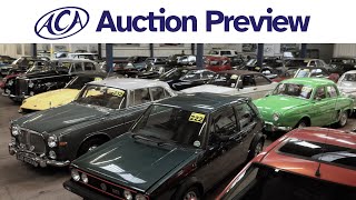 Anglia Car Auctions January 2024 Classic Sale Preview [upl. by Winifred]