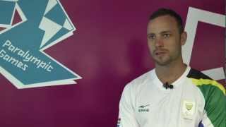 Oscar Pistorius Athletics South Africa London 2012 Paralympics [upl. by Ynnhoj]