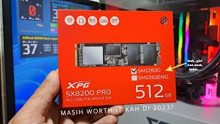 NVMe berDRAM Cache Termurah di 2023  Worth it kah  Review SSD ADATA XPG SX8200 PRO 512GB [upl. by Lenette191]