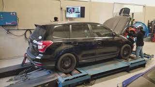 Prime Built  JRTuned STI Swapped 2015 Forester XT laying down 971whp [upl. by Ainavi531]