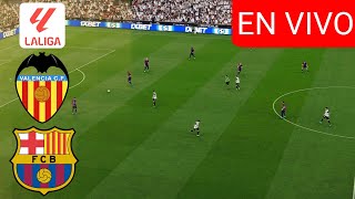 🔴EN VIVO Valencia vs Barcelona  Laliga 2024  Transmisión completa del partido Fútbol electrónico [upl. by Papp]