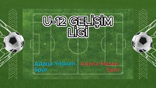 YILDIRIM SPOR VS MASSE SPOR I MAÇ VLOGU I U12 [upl. by Arutek553]