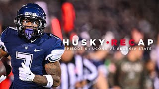 Husky Recap  UConn Football vs Georgia State [upl. by Adnorehs]