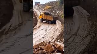 Driving went wrong truckdriver offroad atrangicarkur ytshorts shorts truckdriver risk [upl. by Carisa]