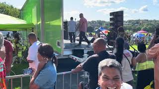 Judy Torres takes the stage Van Cortlandt Park The Bronx Summer Concert Series NYC July 30th 2023 [upl. by Shayla770]