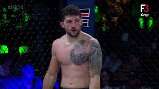 AMATEUR SUPERFIGHT ALLEN HOLLOWAY VS JOHNNY MOLOGOUSIS  APFC14 FULLFIGHT [upl. by Ilaire351]