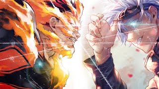 endeavor vs nomu español boku no hero academia [upl. by Aynam597]