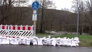 Hochwasser Oker Weihnachten 2023  Von der Talsperre bis Unteroker [upl. by Rodavlas]