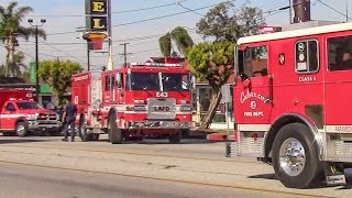 LAFD AND Culver City Fire Dept Engine amp Rescue 43 [upl. by Nelsen]