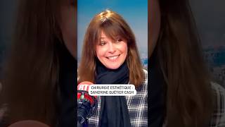 Sandrine Quétier cash avec la chirurgie esthétique [upl. by Damon]