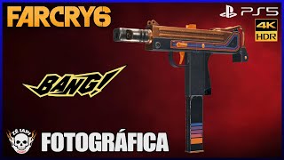 FAR CRY 6 PS5  PISTOLA AUTOMÁTICA ESPECIAL  Como conseguir a Fotográfica 4K HDR [upl. by Bendite]