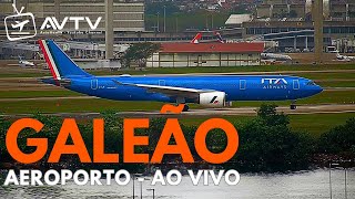 AO VIVO  AEROPORTO GALEÃO  RIO DE JANEIRO  BRASIL GIG SBGL [upl. by Ilatan36]