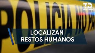 Localizan bolsa con restos humanos en zona despoblada en Iturbide Nuevo León [upl. by Osnofledi]