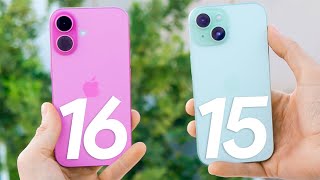 iPhone 16 vs iPhone 15 ¿se nota el cambio [upl. by Rafaela563]