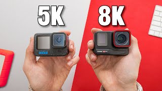 The Worlds First 8K Action Camera Is Here Insta360 Ace Pro VS GoPro Hero 12 [upl. by Grange945]