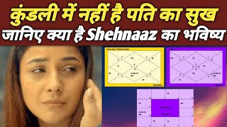 Shehnaaz की कुंडली में नहीं Life Partner का सुख Politics में होगी Entry Shehnaaz Gill Astrology [upl. by Nosaes]