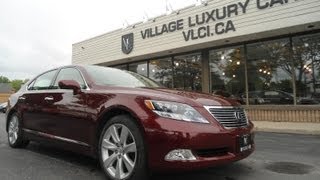 2008 Lexus LS600h L LongWheelbase Hybrid in review  Village Luxury Cars Toronto [upl. by Ravid]