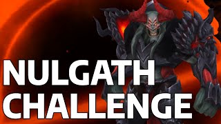 AQ3D How to Defeat NULGATH in the Throne of the Archfiend Challenge AdventureQuest 3D [upl. by Ahseinar]