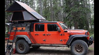 Montana OVERLAND Twin lakes Beaverhead Mountains [upl. by Sackey147]