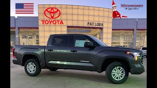 2022 TOYOTA Tundra SR5 4WD in Magnetic Gray video walkaround whats new Pictorial [upl. by Toddie]