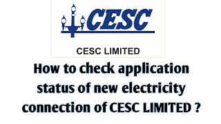 cesc new connection online application and what documents are required to apply  Part 1  cesc [upl. by Neyr]