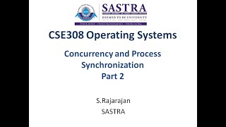 Concurrency and Synchronization Part 2 [upl. by Notgnirrab]