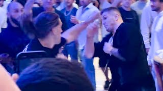 BRAWL ERUPTS between UFC fighters in casino Brendan Allen PUNCHES Marvin Vettori IN FACE at PFL 8 [upl. by Krasnoff]