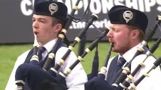 Simon Fraser University Pipe Band  Medley  2017 World Pipe Band Championships [upl. by Jarrad]