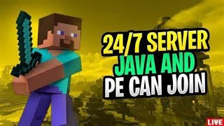 Minecraft Best Public SMP 247 JAVAPE  CROWNMCNET [upl. by Ahsenwahs]