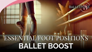 Mastering Ballet Basics Essential Foot Positions  Ballet Boost Ep 2 🩰✨ [upl. by Enileuqkcaj]