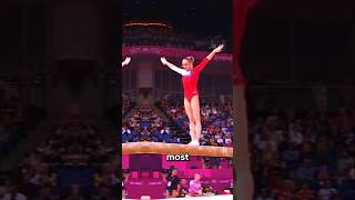 A Gymnasts Most Challenging Beam Skill [upl. by Schlosser]