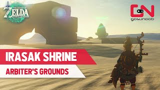 How to Get to Arbiters Grounds Shrine in Zelda Tears of the Kingdom  Irasak Shrine [upl. by Chalmers]